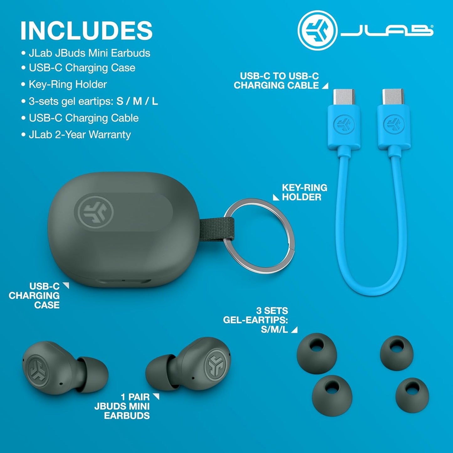 JBuds Mini True Wireless Earbuds