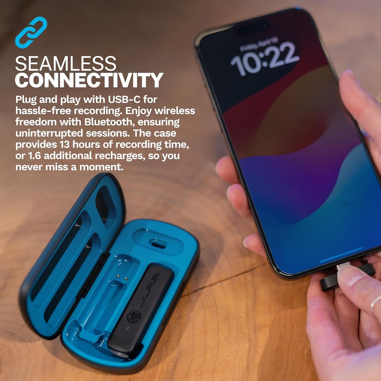 JLab Create Wireless Lav Mic System