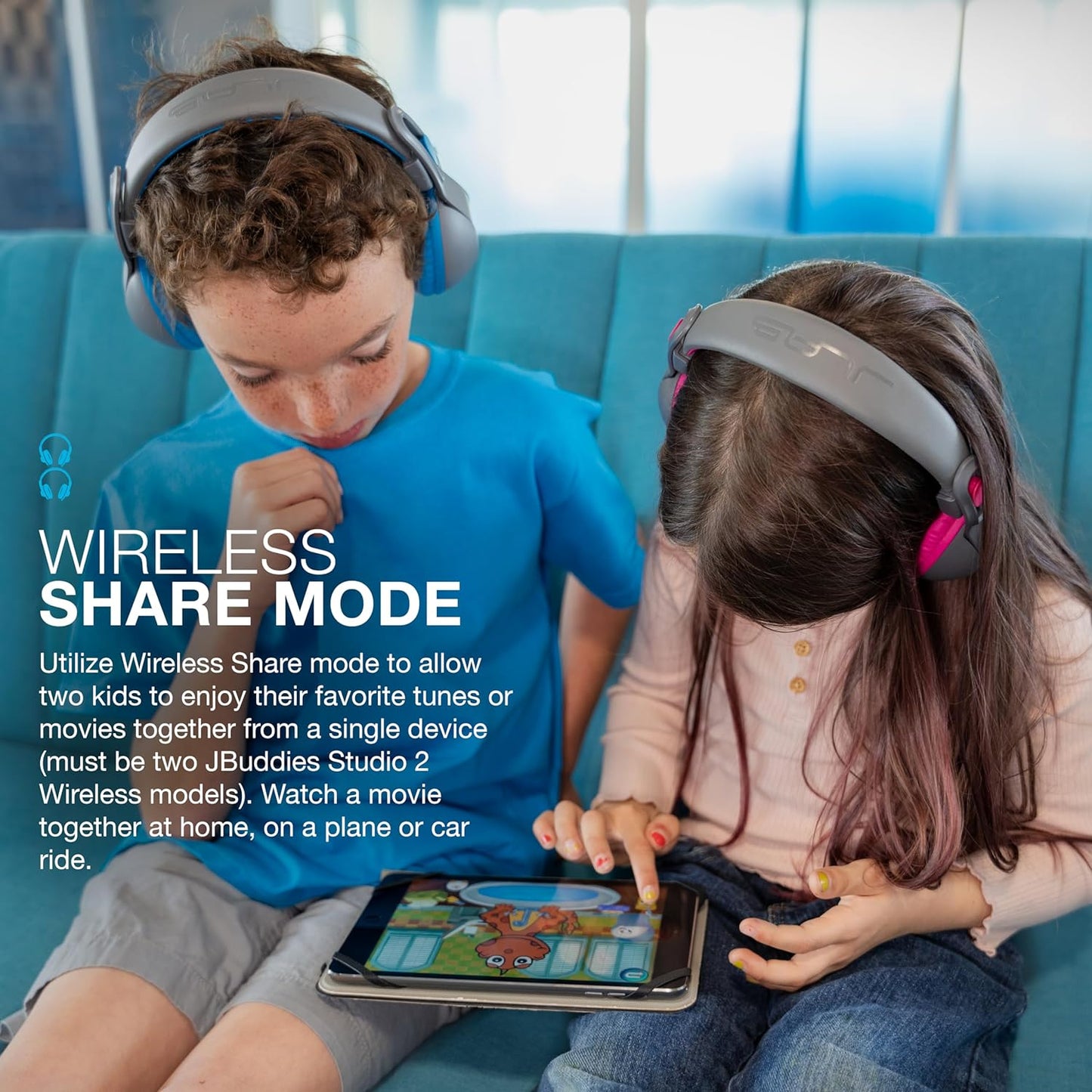 JBuddies Studio 2 Wireless Kids Headphones