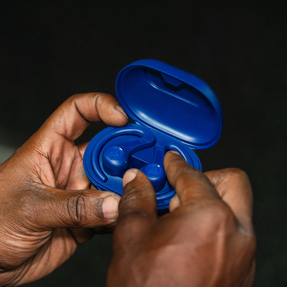 JBuds Air Sport ANC 4 Earbuds Cobalt | 40329581625416