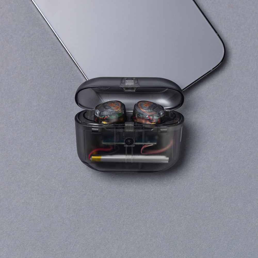 GO Air POP True Wireless Earbuds Clear| 39965533864008