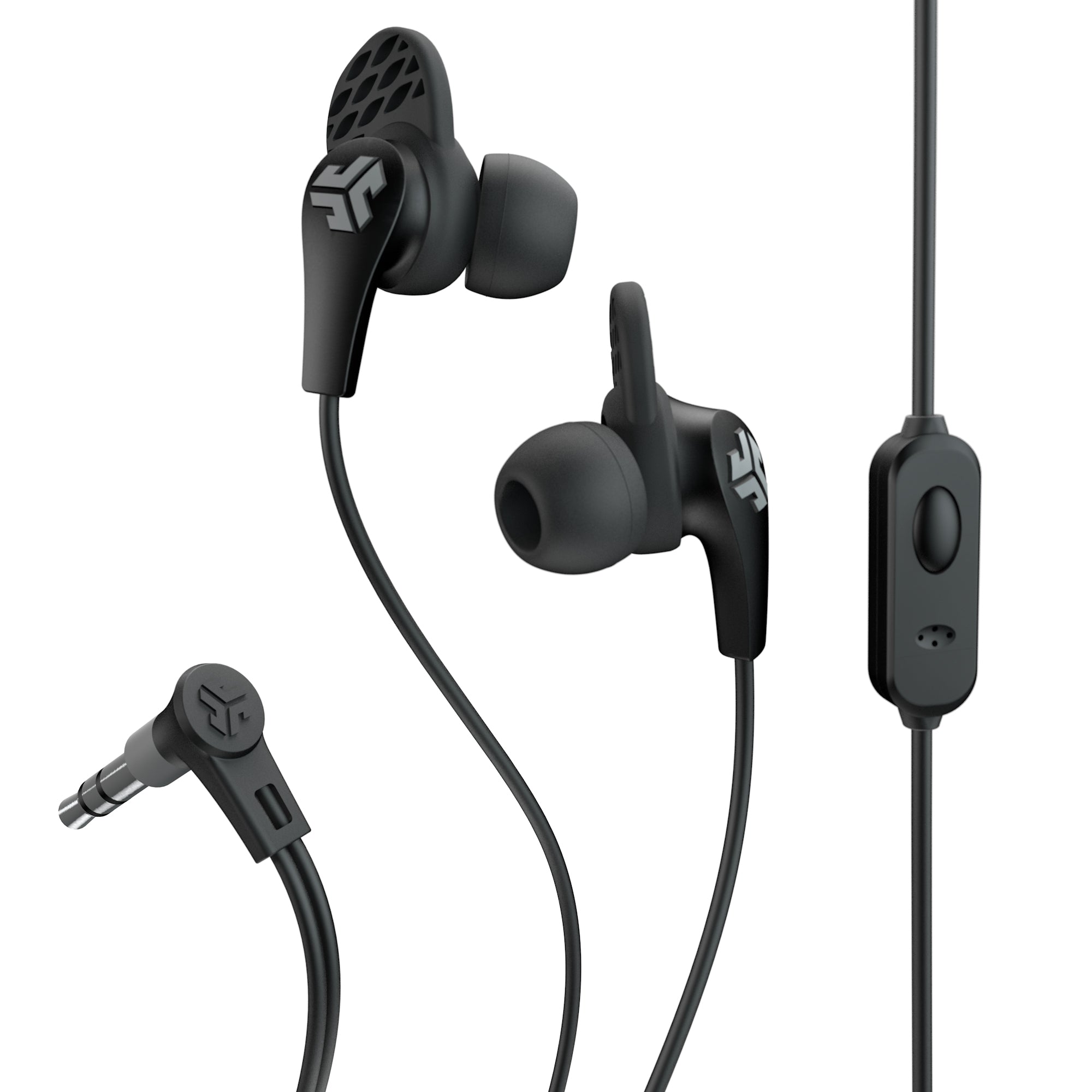 JLab JBuds Pro Signature Wired Earbuds Black - Main Image