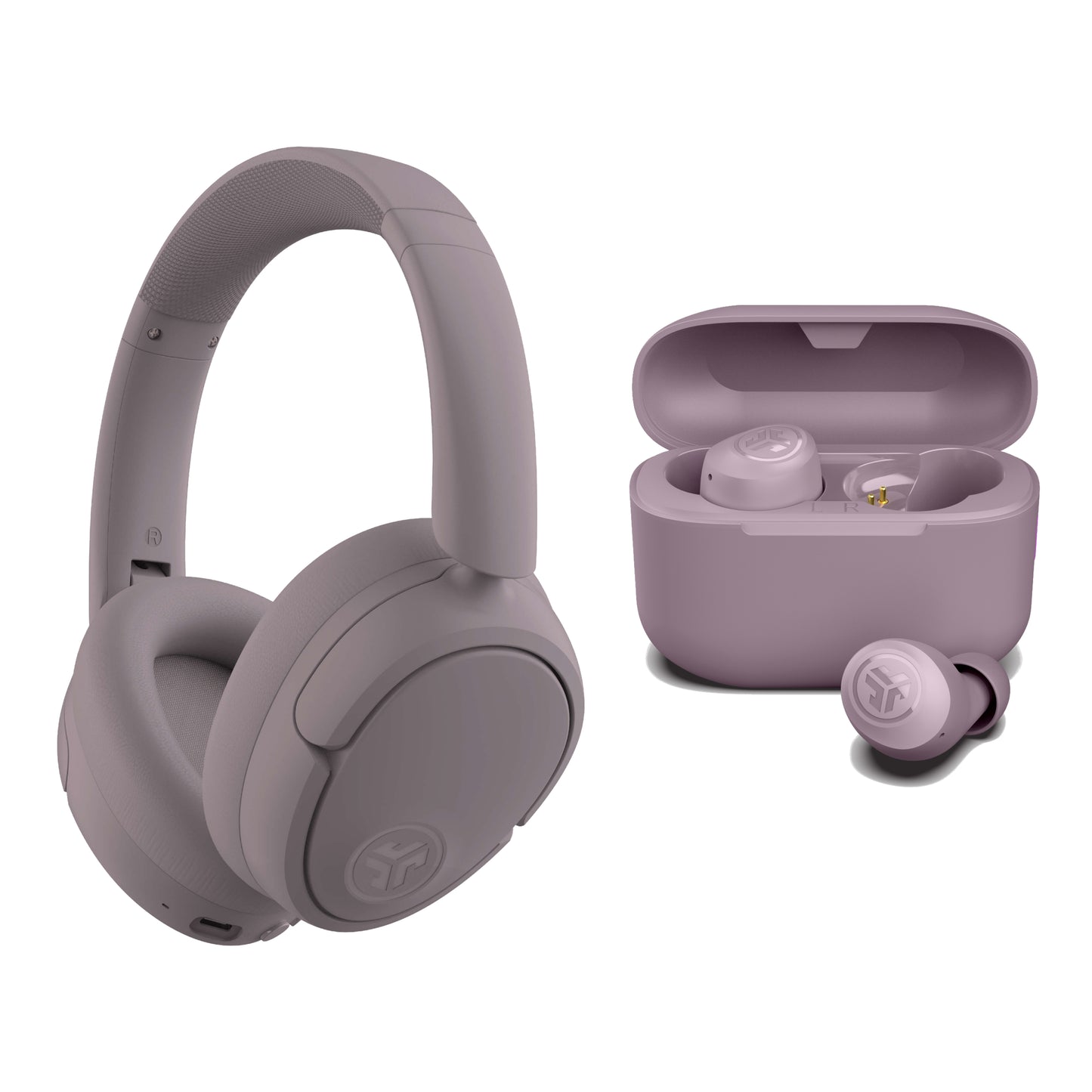 JBuds LUX and POP+ Mauve Bundle