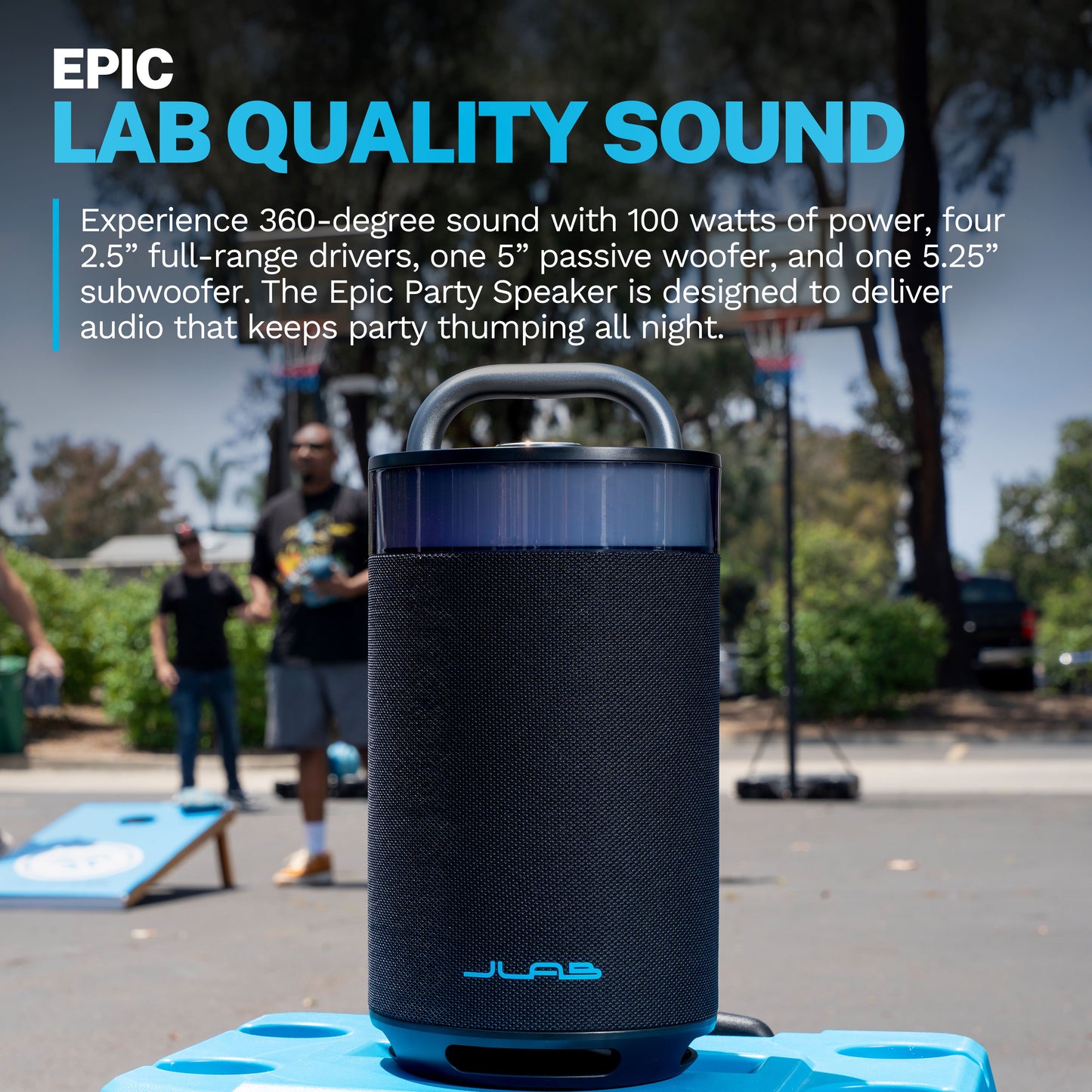 Epic Party Portable Bluetooth Speaker