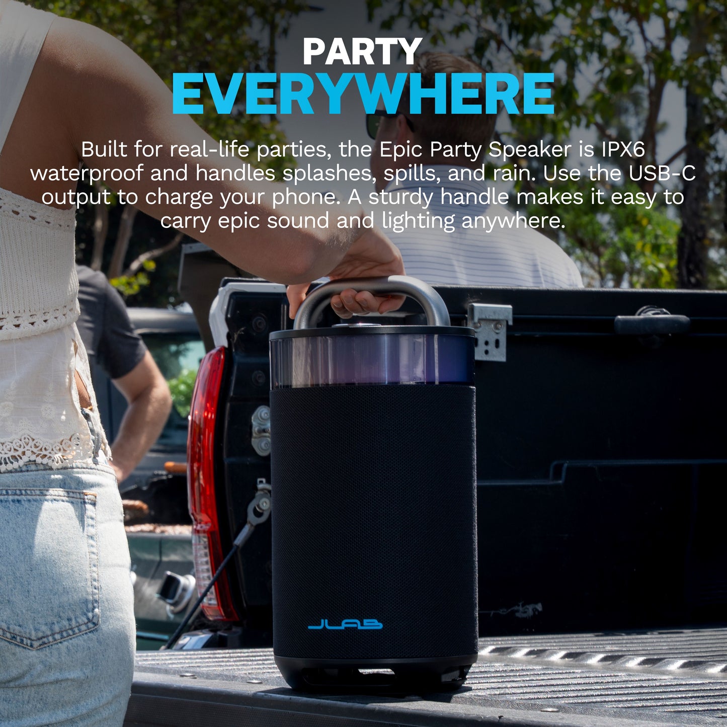 Epic Party Portable Bluetooth Speaker