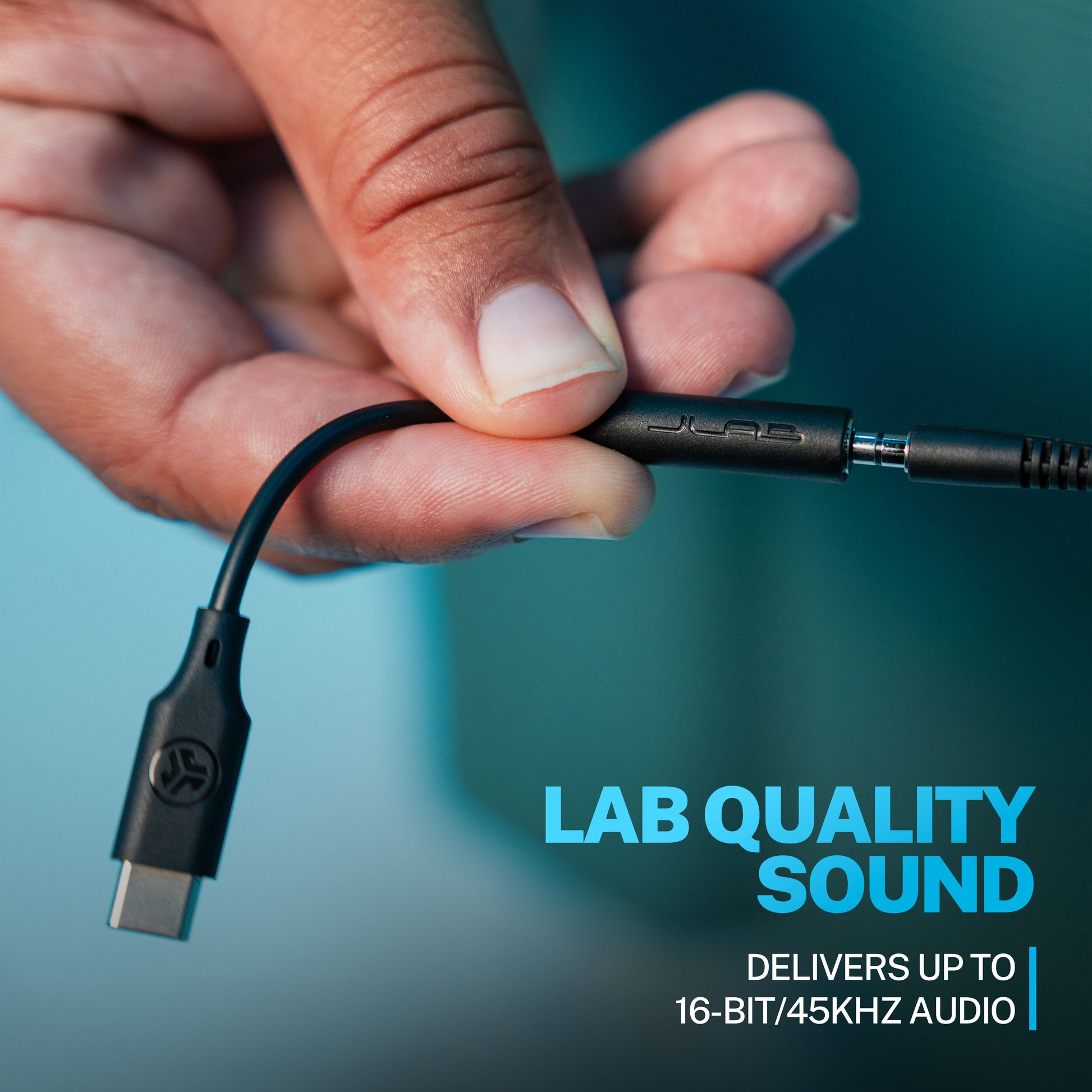 USB-C to 3.5MM dongle Lab quality sound