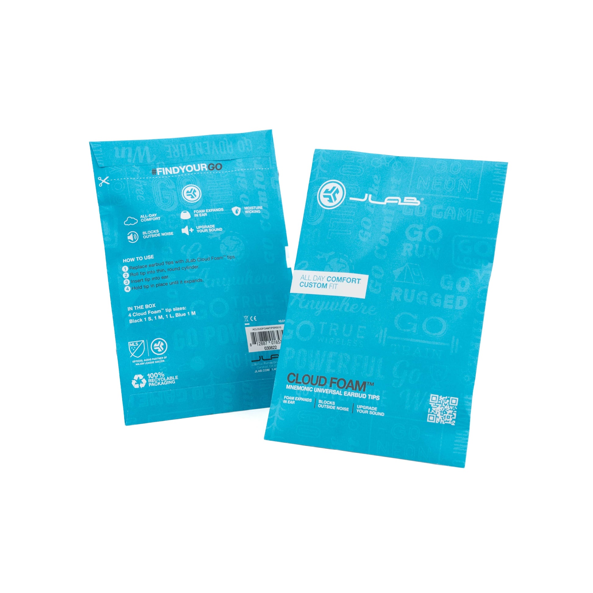 Cloud Foam™  Mnemonic Universal Earbud Tips| 1432587042836