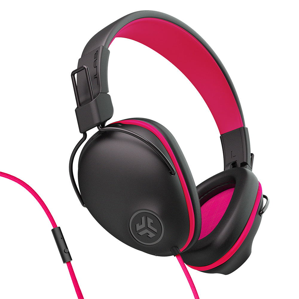 JBuddies Pro Wired Over-Ear Kids Headphone Pink| 39249325817928