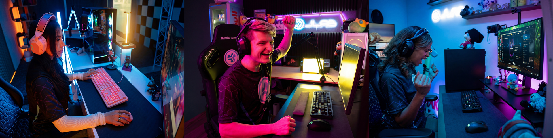 JLab Gaming Series: Nightfall, Daybreak, Midnight