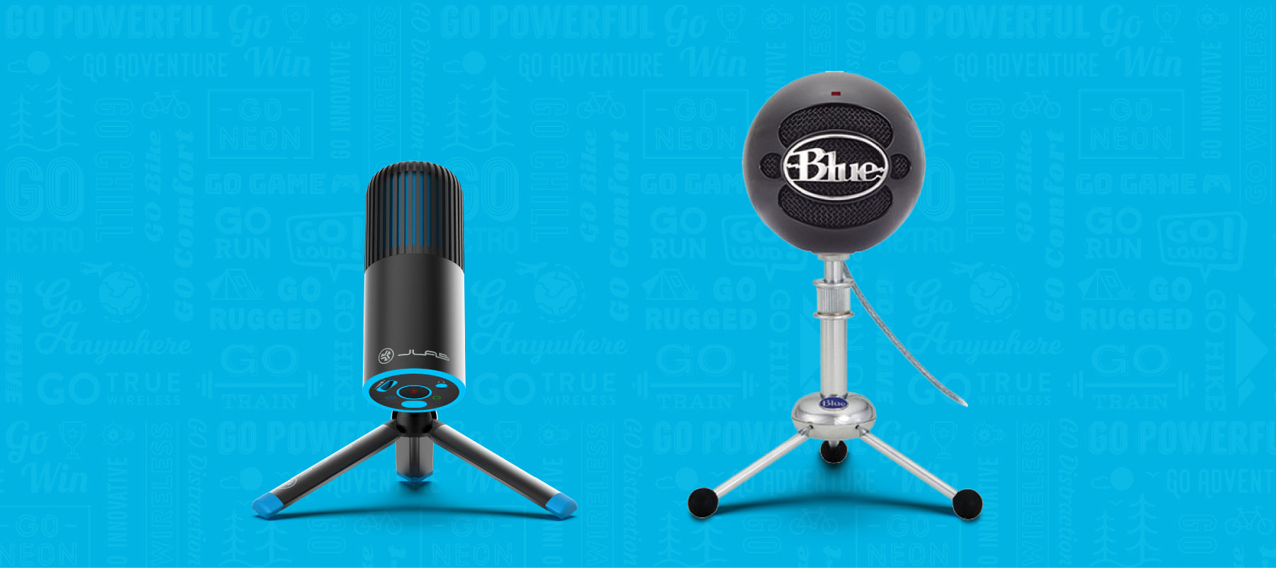 JLab Talk GO vs Blue Snowball