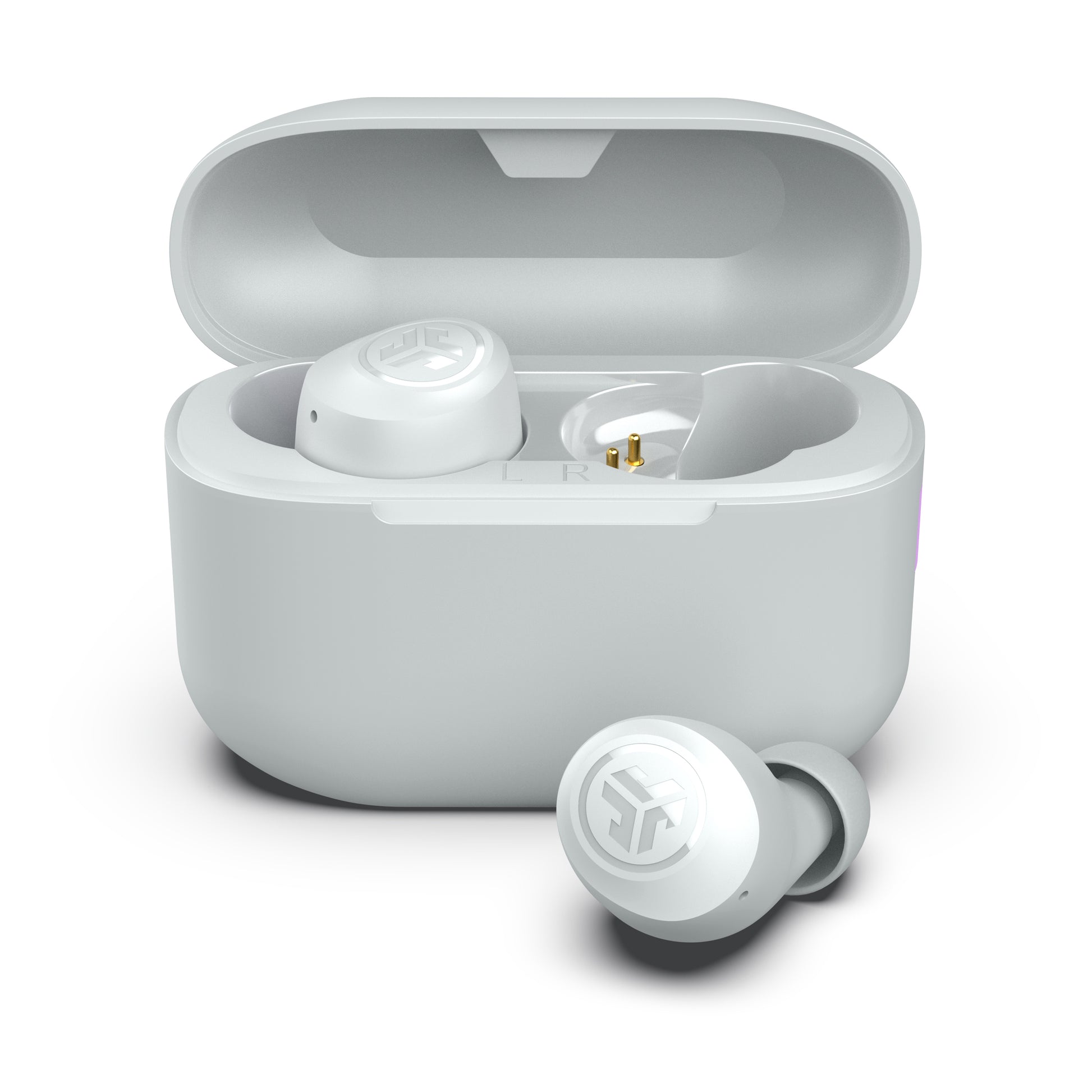 JLab GO POP+ True Wireless Earbuds Cloud White - Main Image