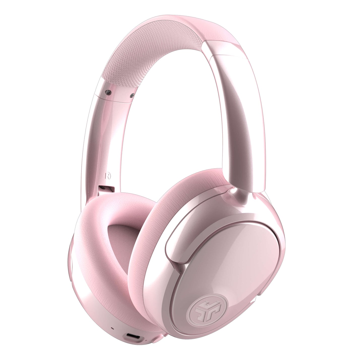 JBuds Lux ANC Jelle Headphones Blush Fund