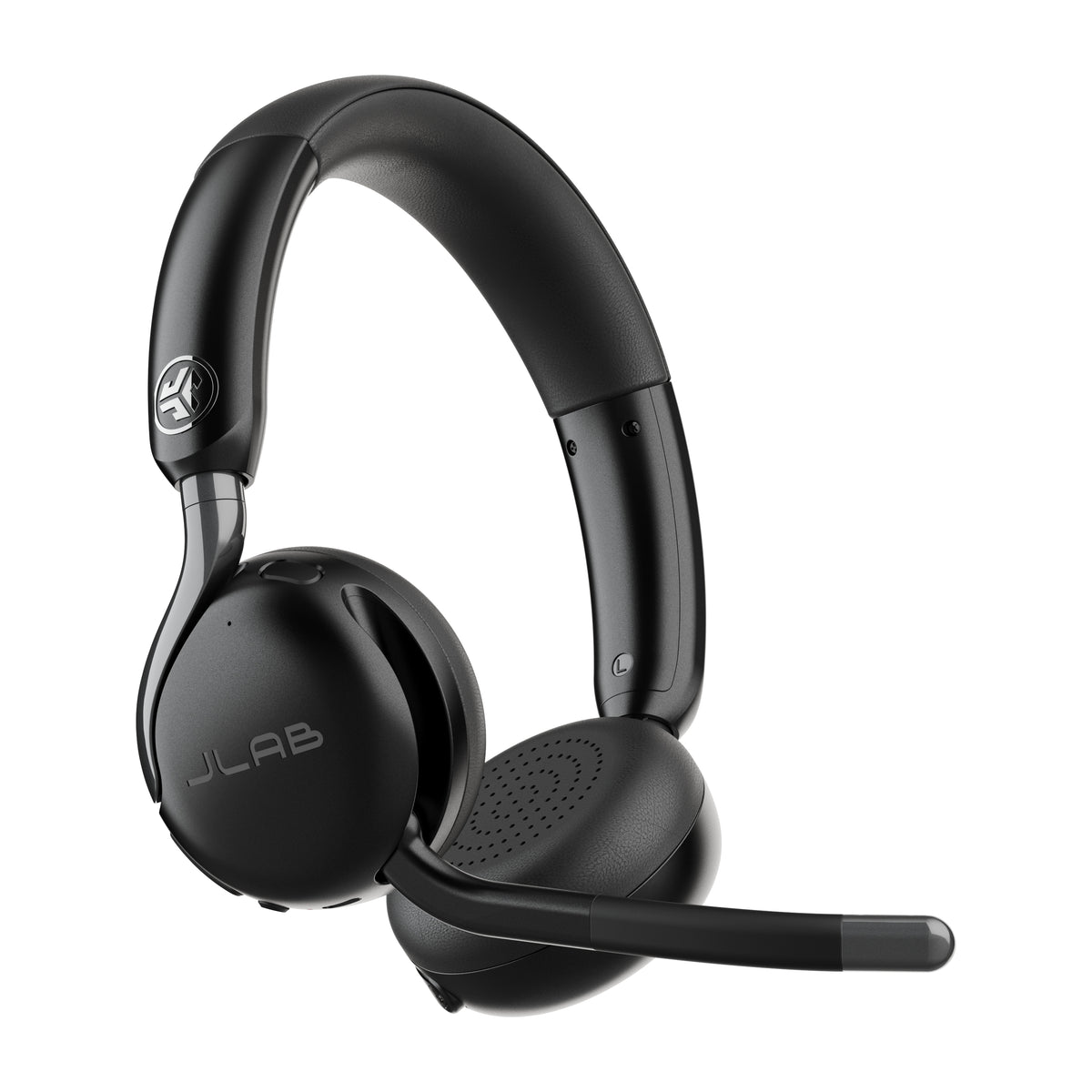 JLab GO Work Wireless On-Ear Headset Gen 3 Black
