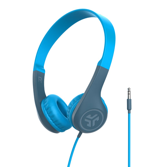 JBuddies Pop Wired Kids Headphones Blue