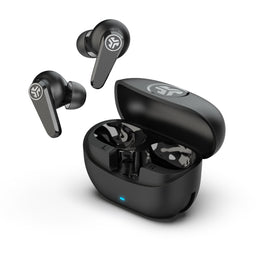 Go Pods ANC True Wireless Earbuds Black Earbuds and Case