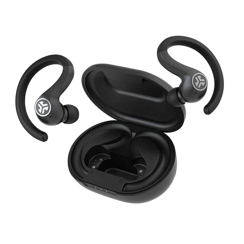 JBuds Air Sport True Wireless Earbuds 3rd Generation Black| 39531129831496