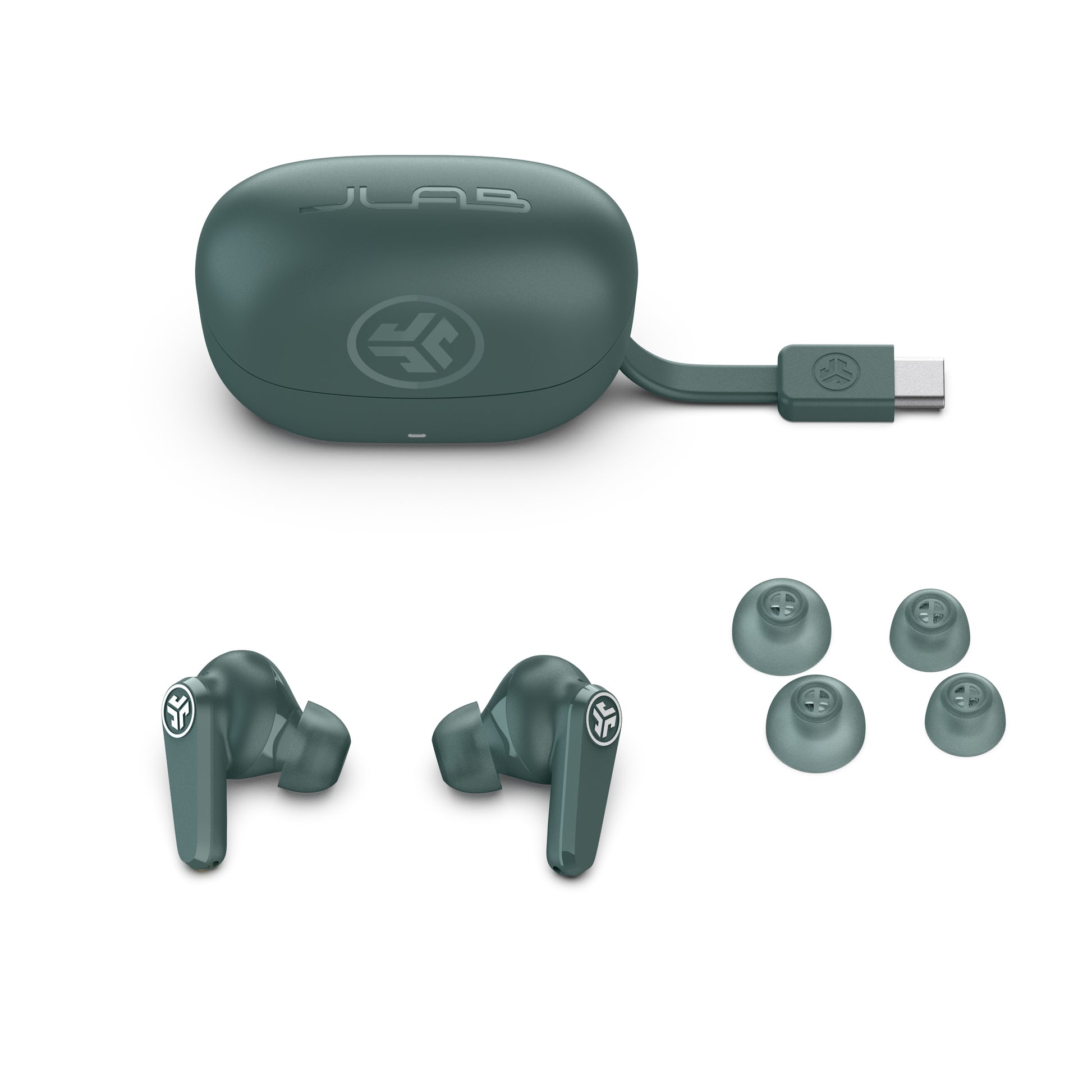 Go Pods ANC True Wireless Earbuds Sage what is included
