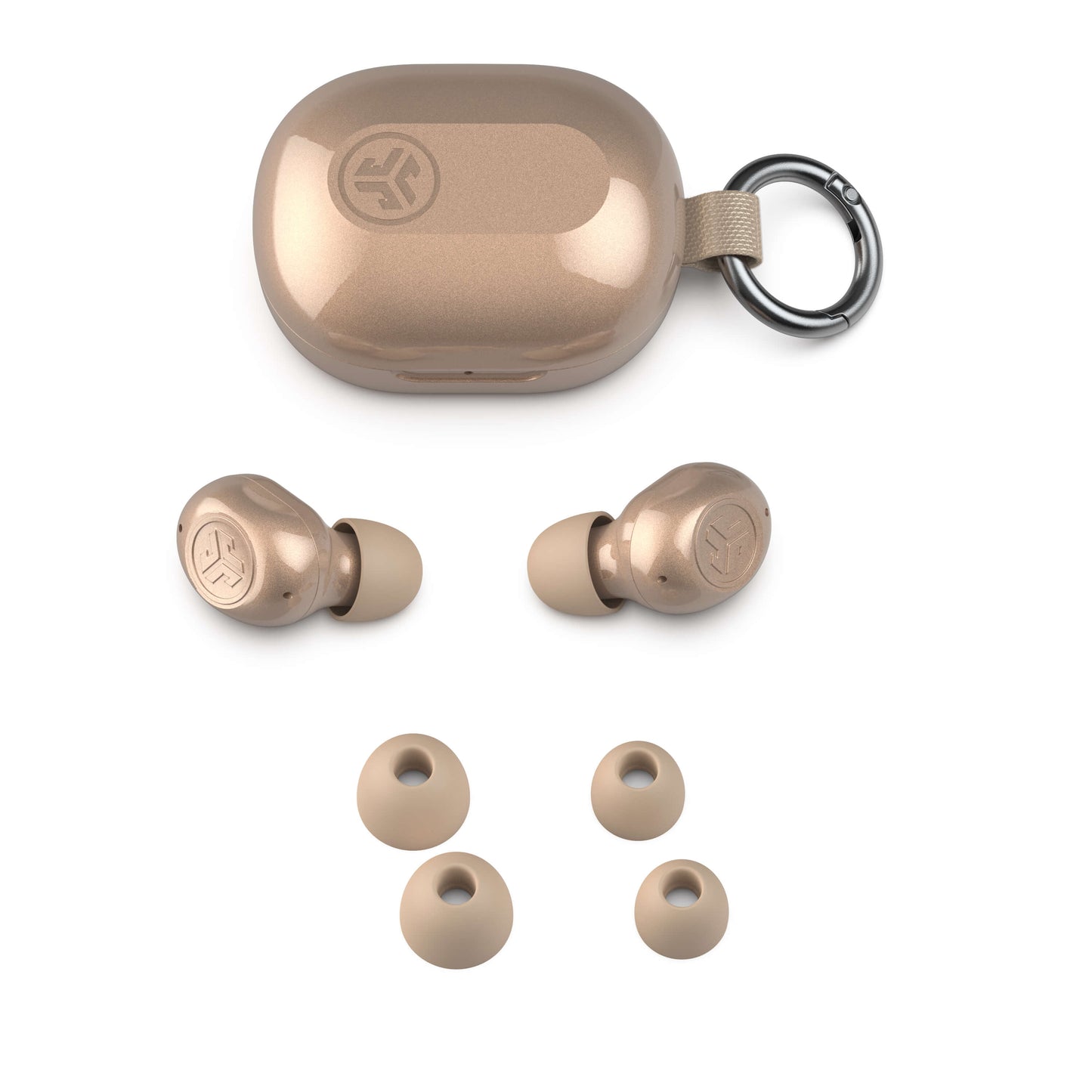 JBuds Mini ANC Jelle True Wireless Earbuds Champagne Gold
