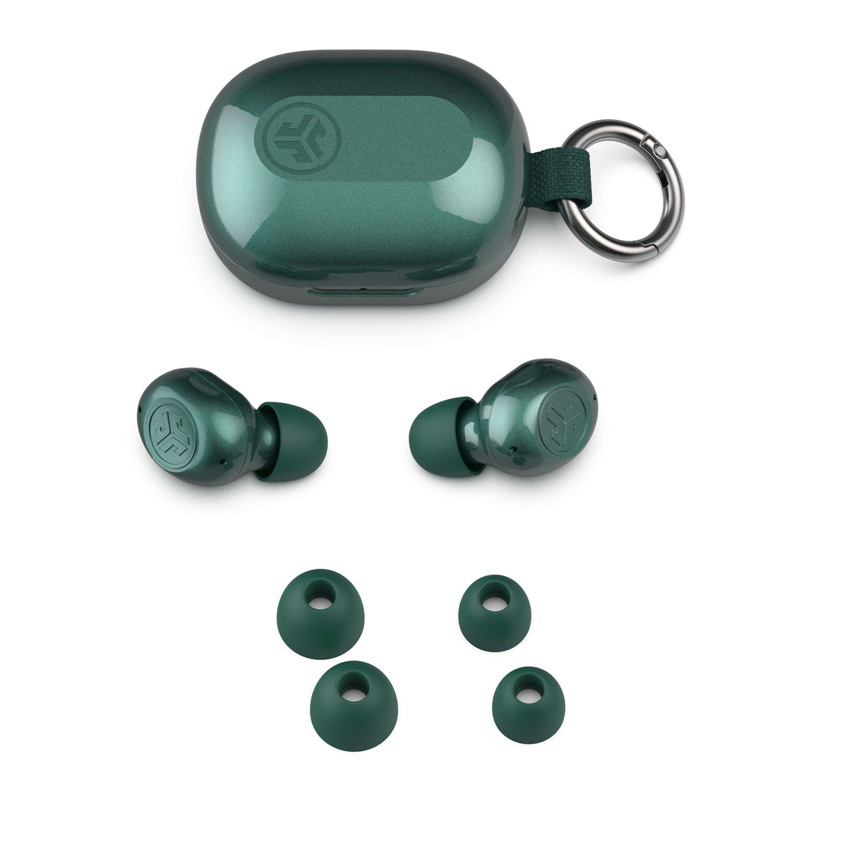 Auriculares inalámbricos JBuds Mini ANC Jelle True Verde Oscuro