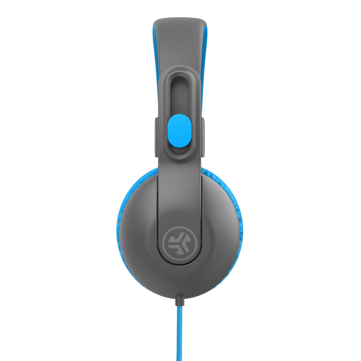 Jlab 2 JLab JBuddies Studio 2 On-Ear Kids Wired Headphones Blue/Gray