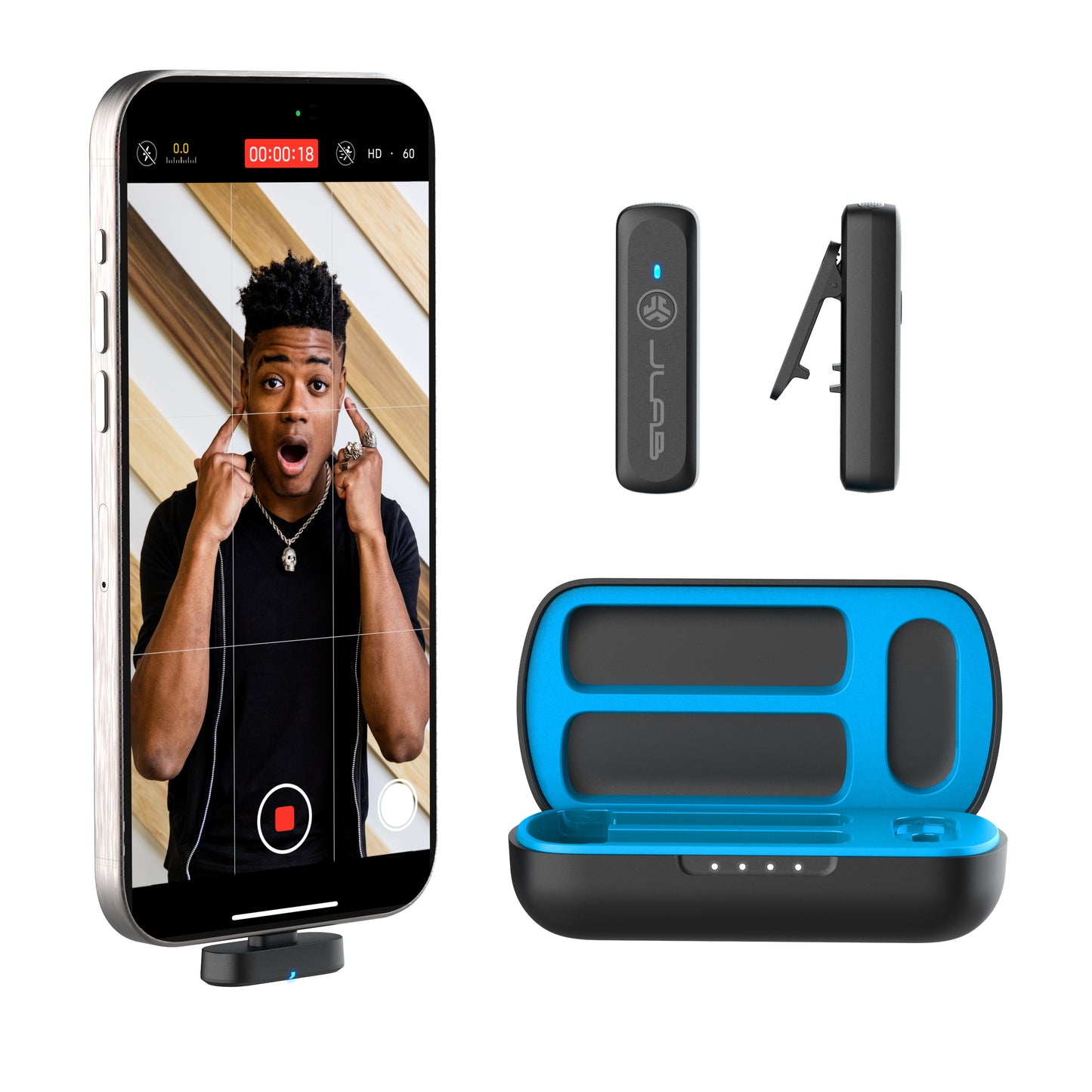 JLab Create Wireless Lav Mic System