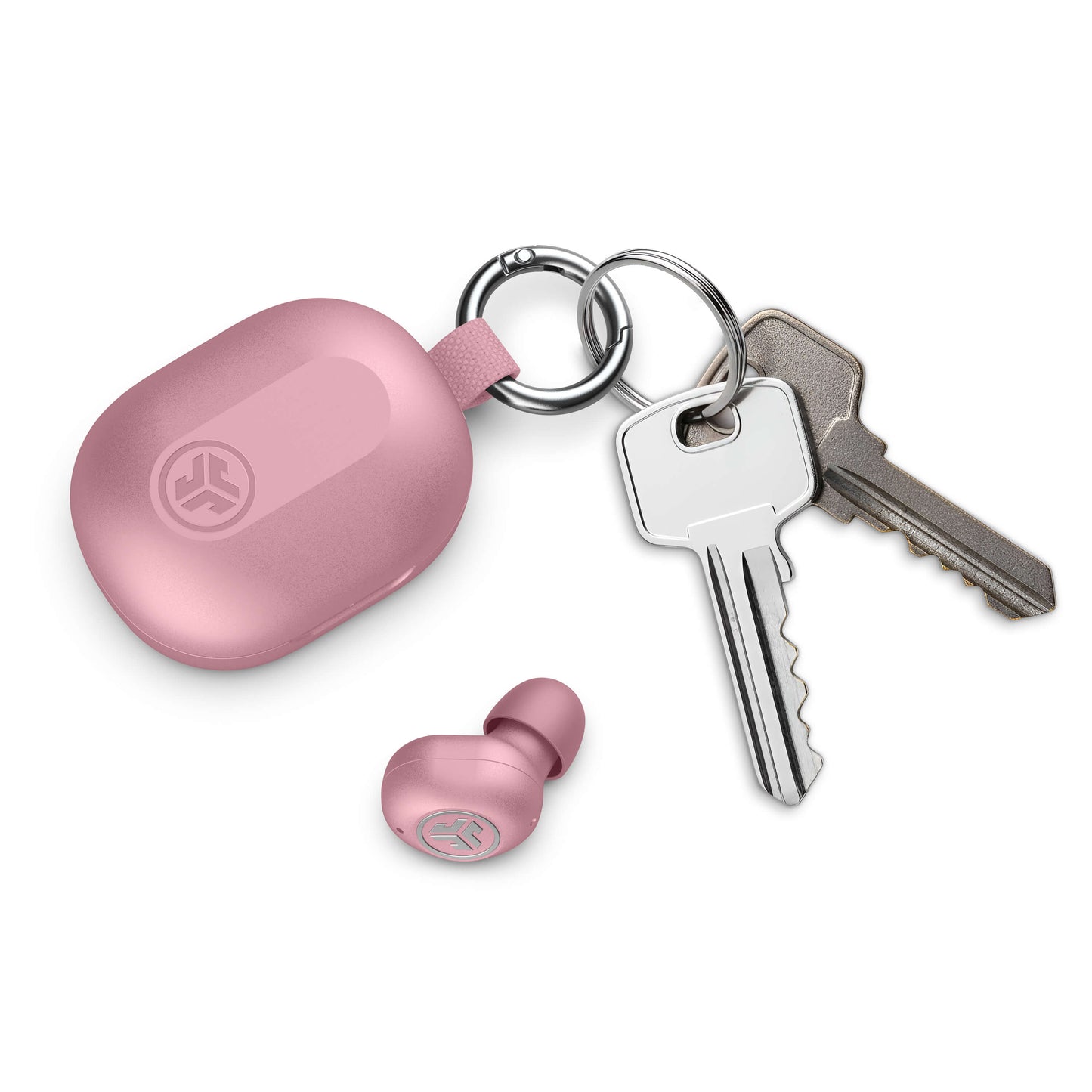 JBuds Mini ANC True Wireless Earbuds Pastel Pink