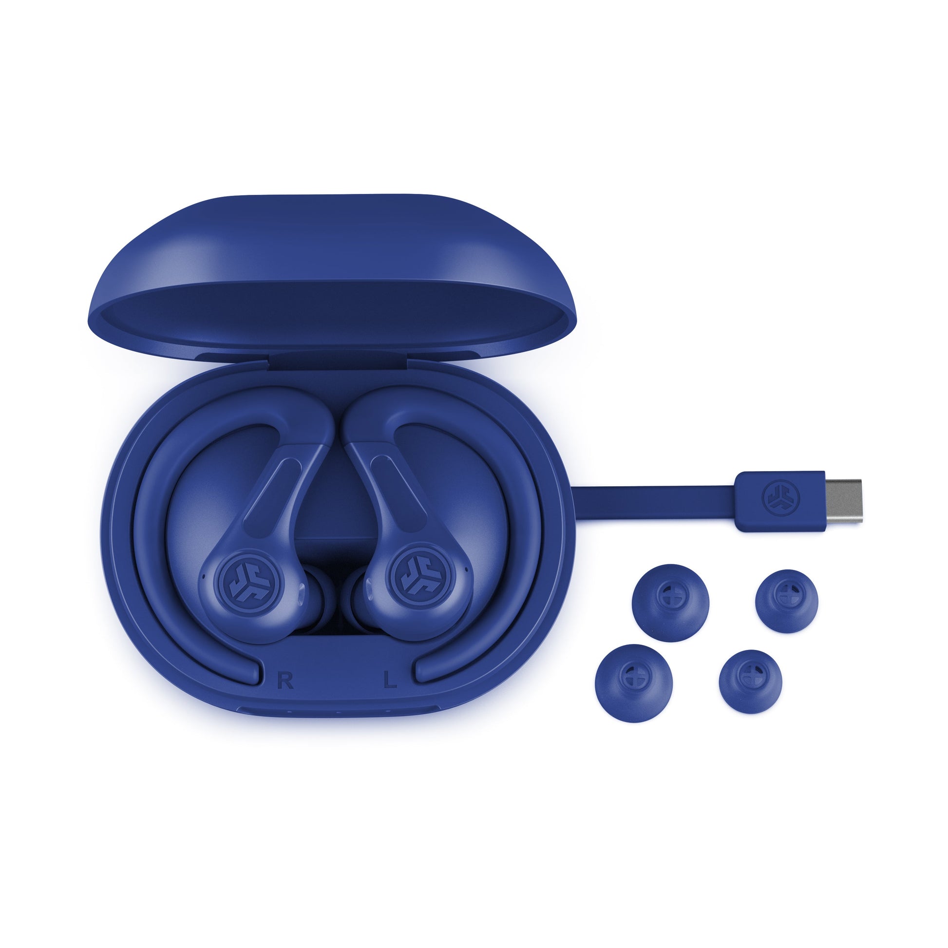 JBuds Air Sport ANC 4 Earbuds Cobalt | 40329581625416