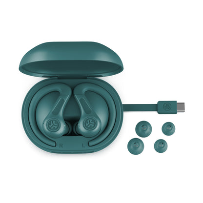 JBuds Air Sport ANC 4 Earbuds Teal | 40329581690952