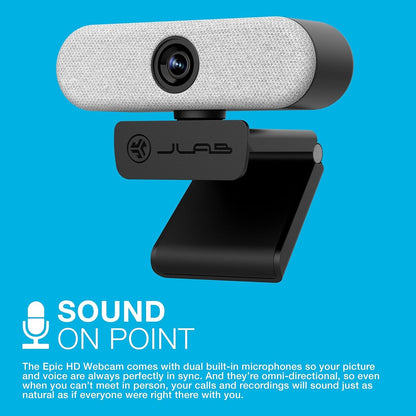 JLab Epic 2k/1080p USB Web Camera