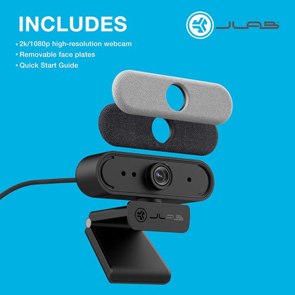 JLab Epic 2k/1080p USB Web Camera
