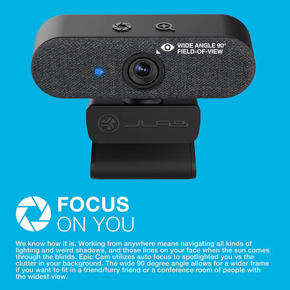JLab Epic 2k/1080p USB Web Camera