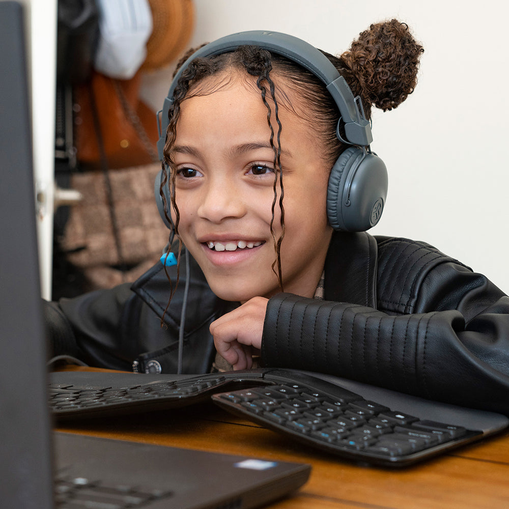 JBuddies Learn On-Ear Kids Headphone Gray| 39267904356424