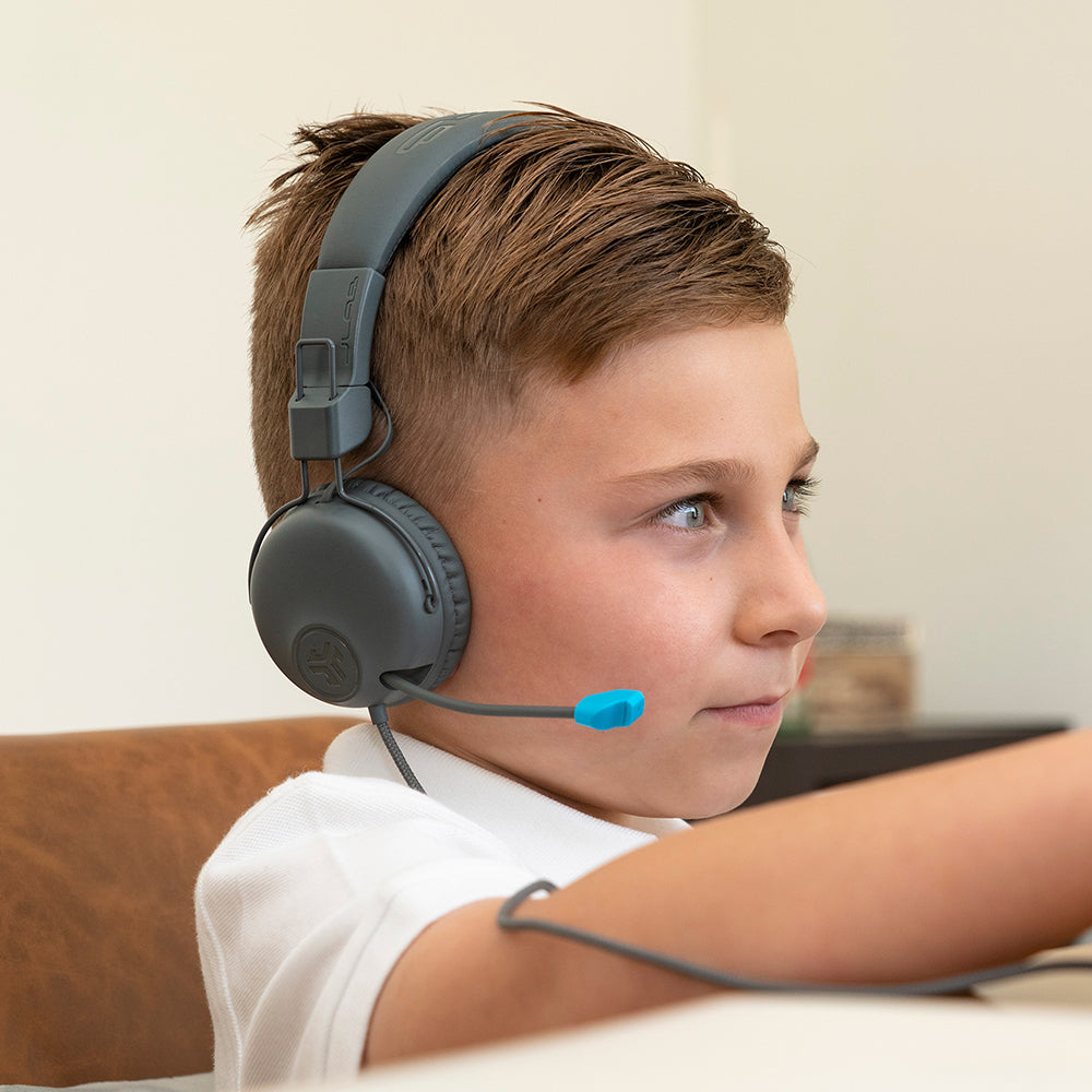 JBuddies Learn On-Ear Kids Headphone Gray| 39267904356424