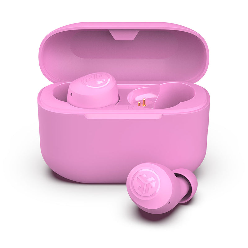 Go Pop+ True Wireless Earbuds Everyday true wireless with 35+ hours playtime with JLab App support for customizable cont