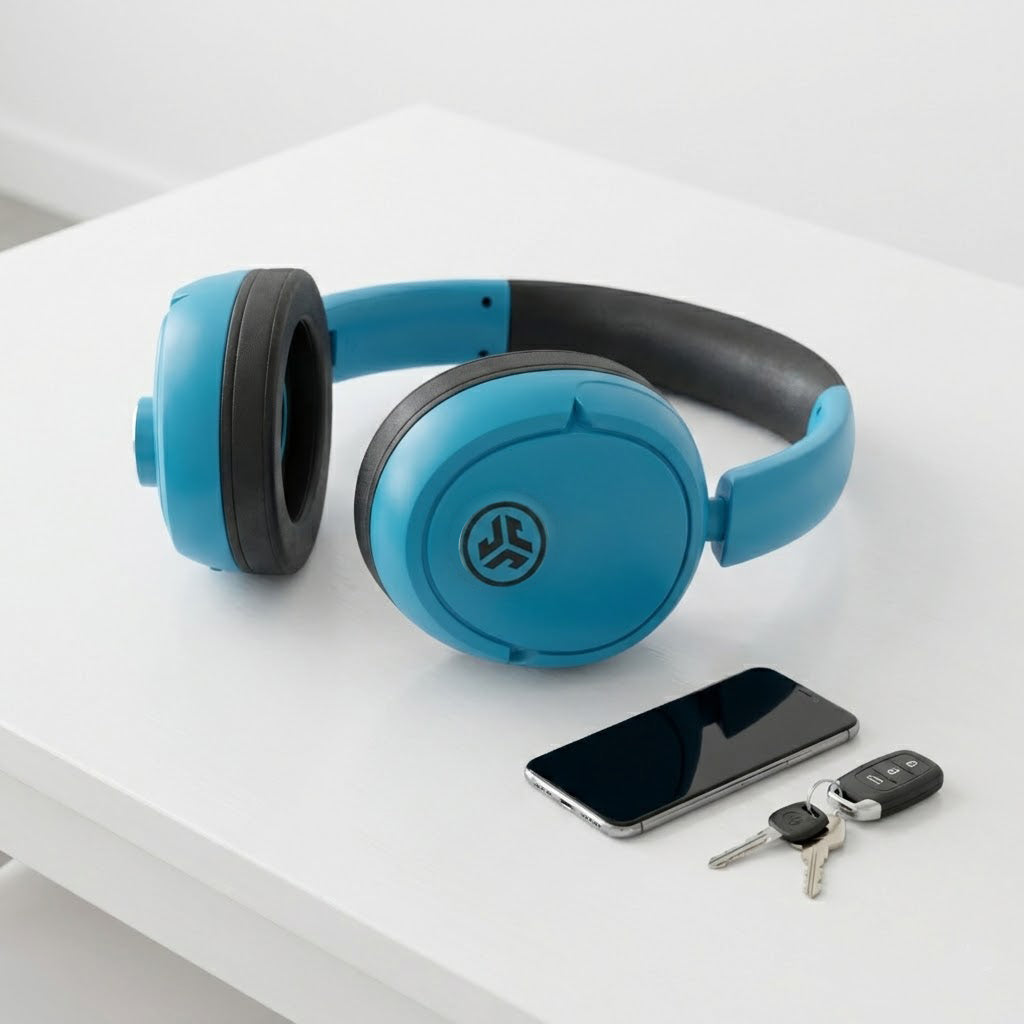JLab Blue XL Speaker Headphones