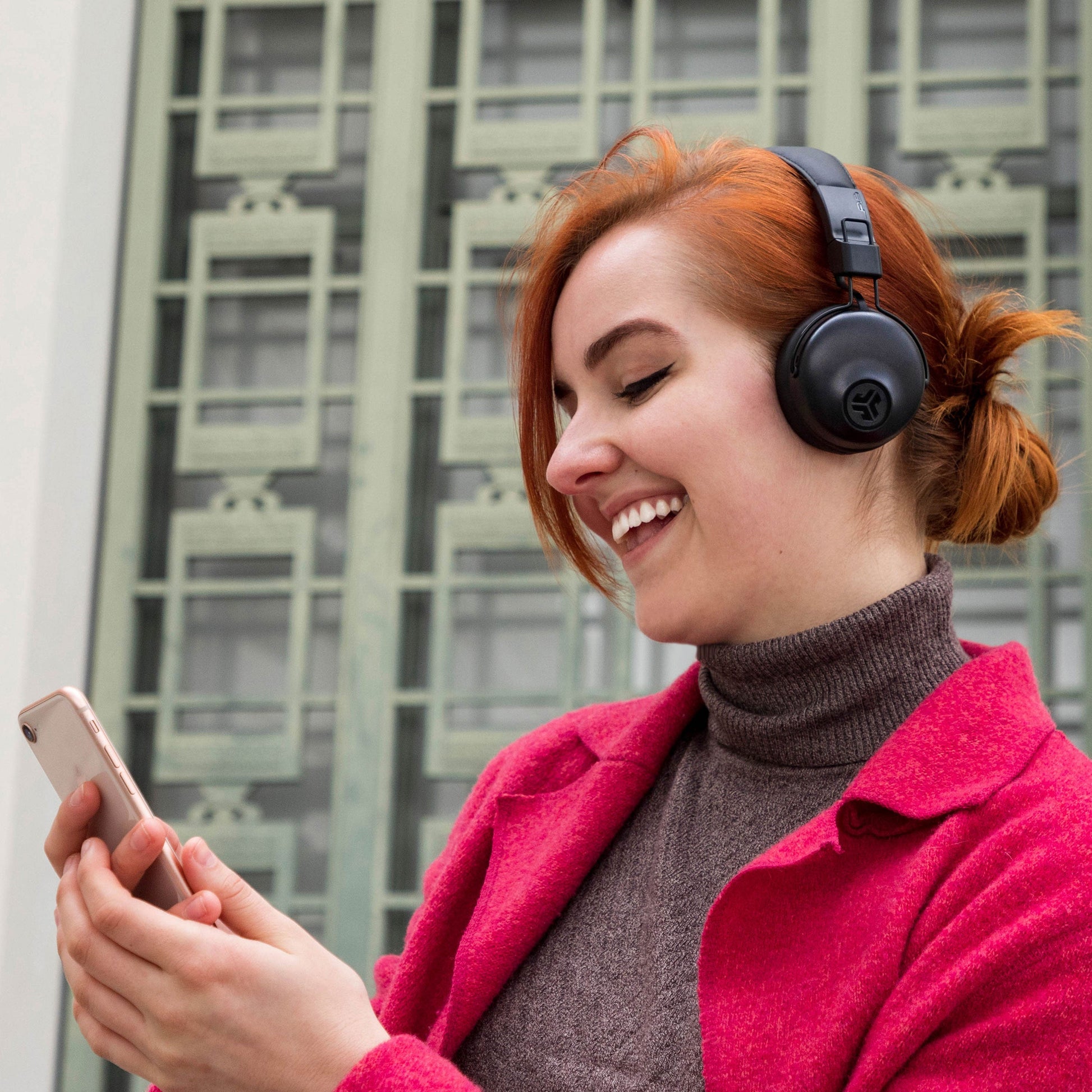 JLab Studio Wireless On-Ear Headphones Black| 28197888458824