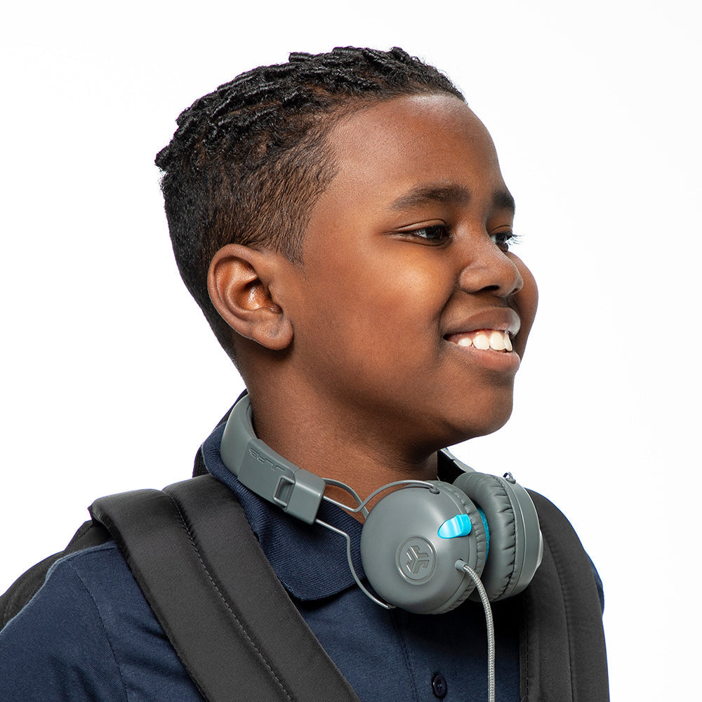 JBuddies Learn On-Ear Kids Headphone Gray| 39267904356424