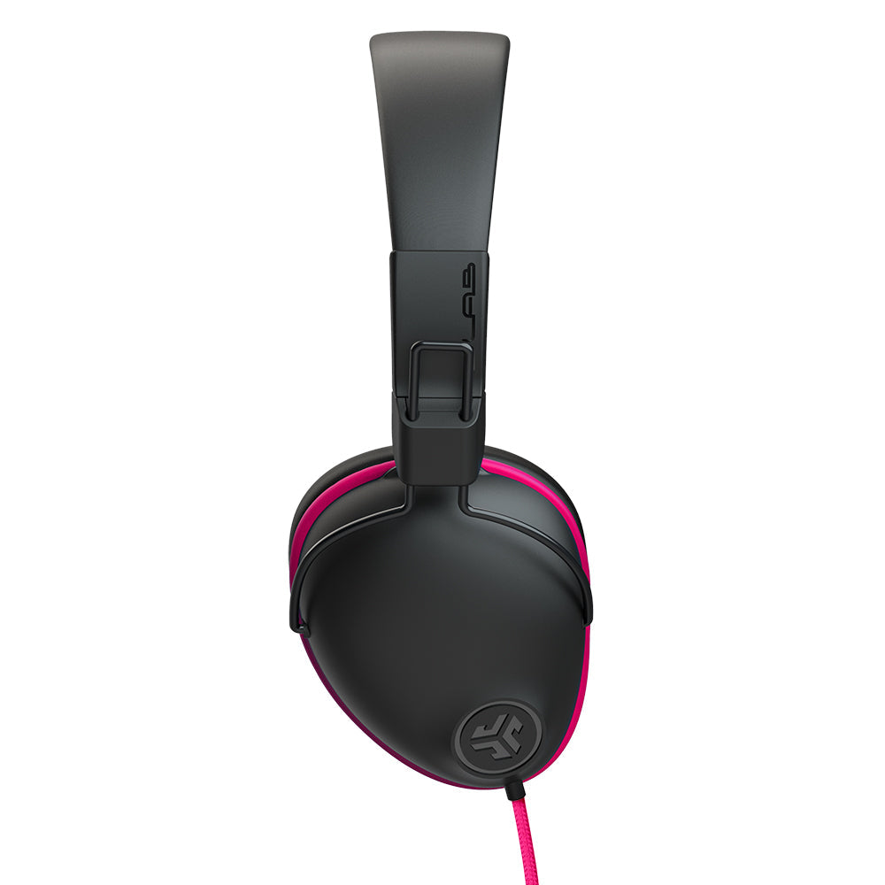 JBuddies Pro Wired Over-Ear Kids Headphone Pink| 39249325817928