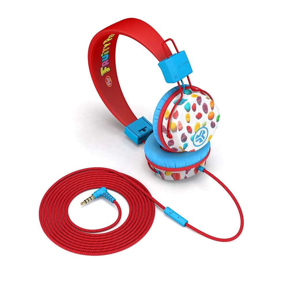 JLab Limited Edition JBuddies Studio On-Ear Kids Headphones Fruity Pebbles 