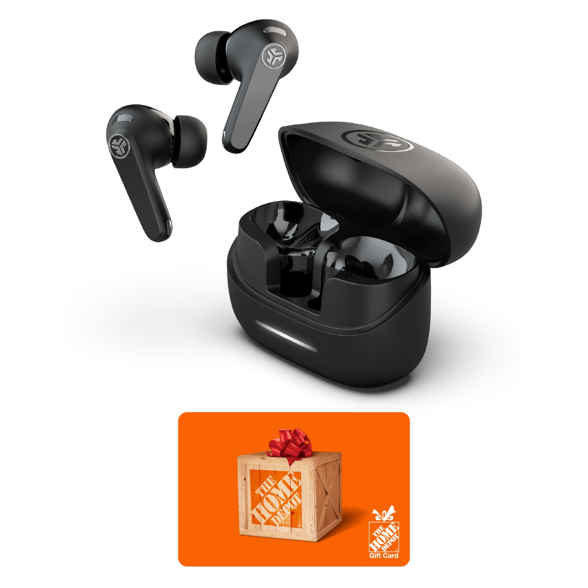 JBuds Pods ANC Earbuds and Home Depot Digital Gift Card