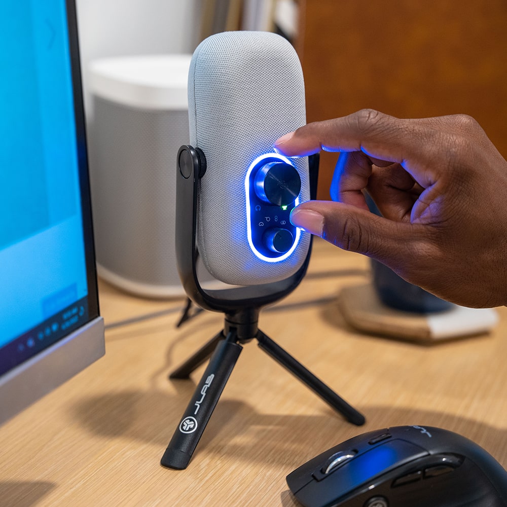 JBuds Talk USB Microphone White| 39473167564872