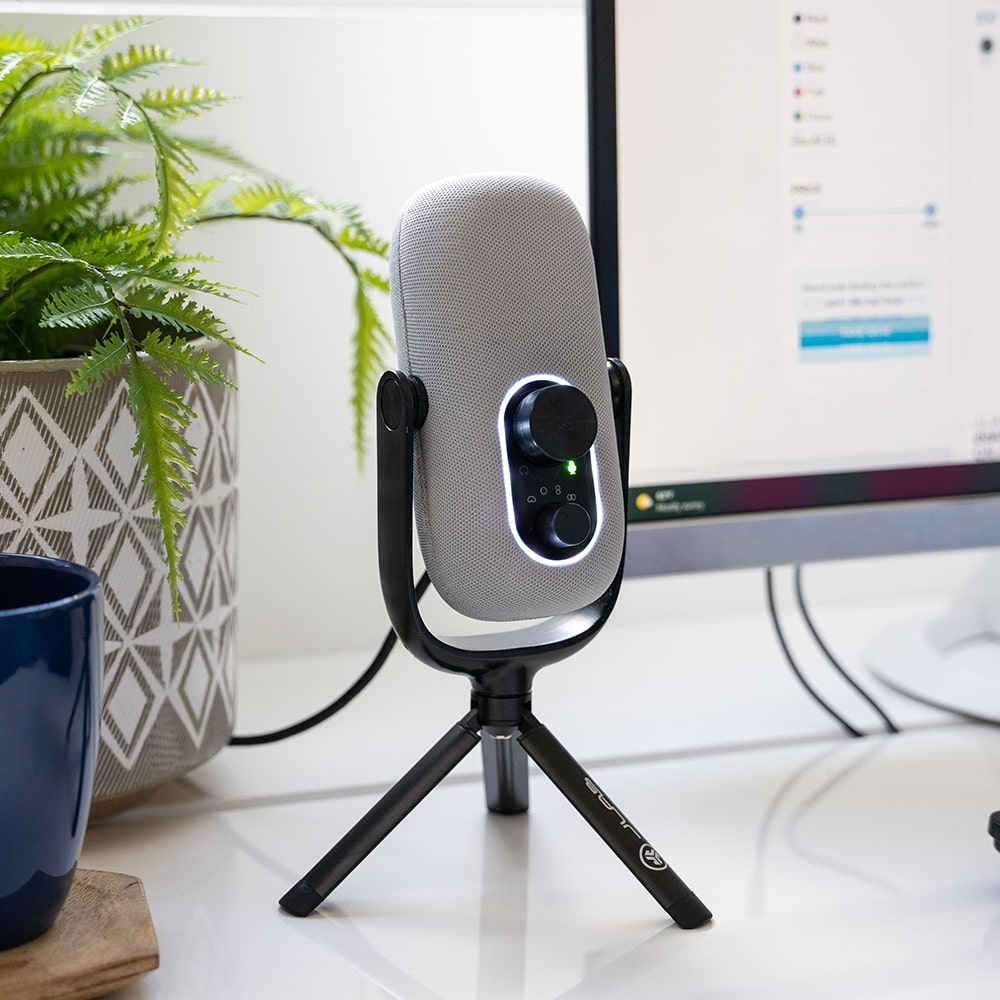 JBuds Talk USB Microphone White| 39473167564872