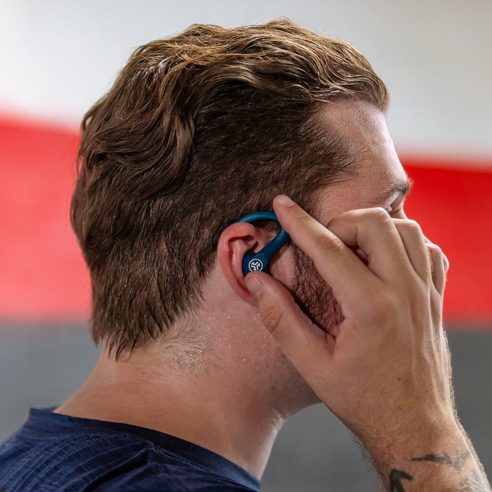 Auriculares inalámbricos GO Sport ANC azul océano
