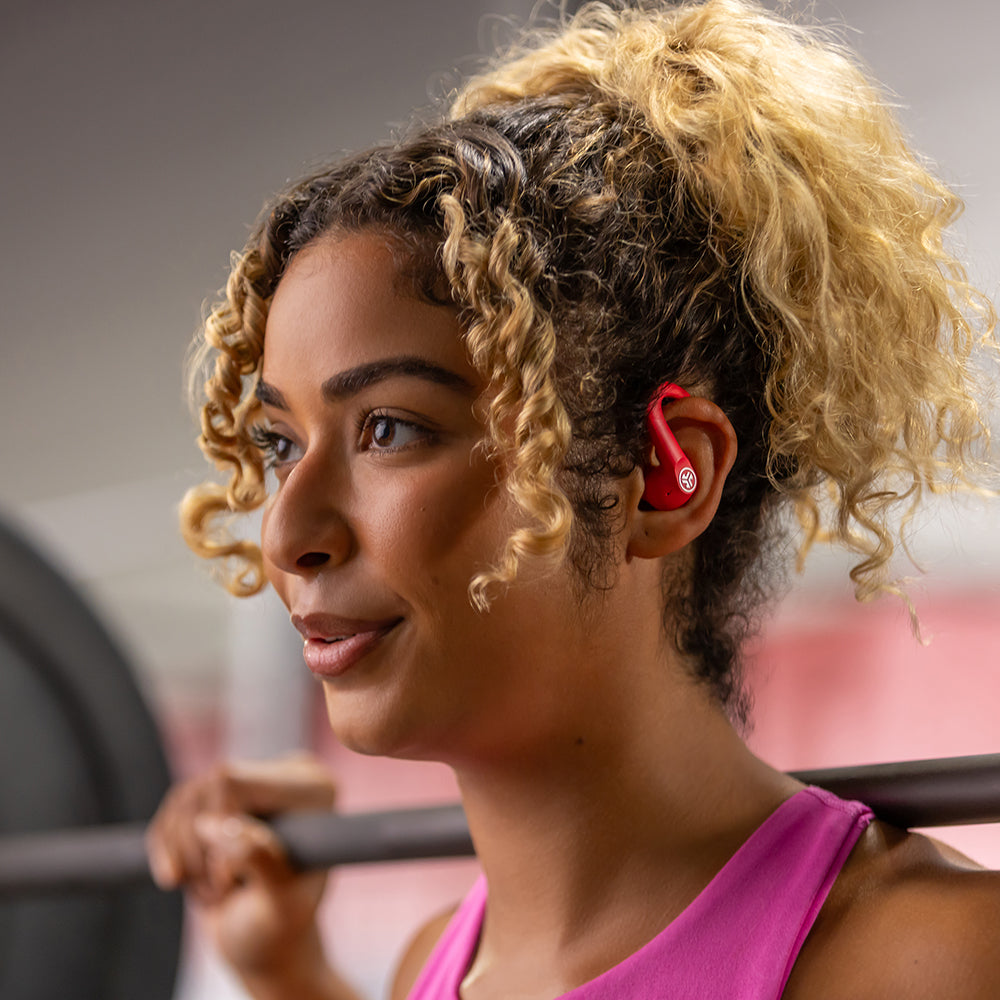 GO Sport ANC True Wireless Earbuds Hibiscus Pink