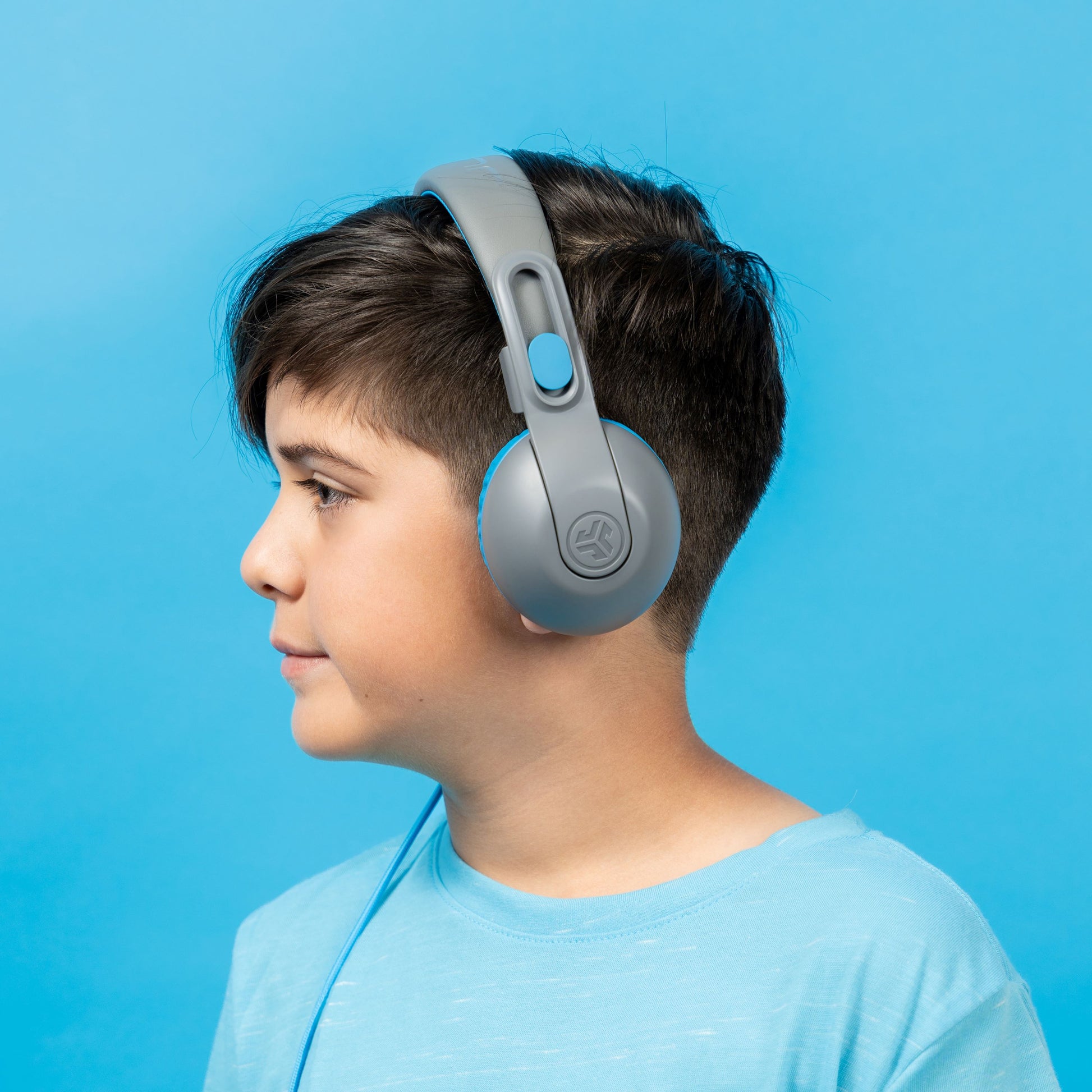 JBuddies Studio 2 Wireless Kids Headphone Blue/Gray 
