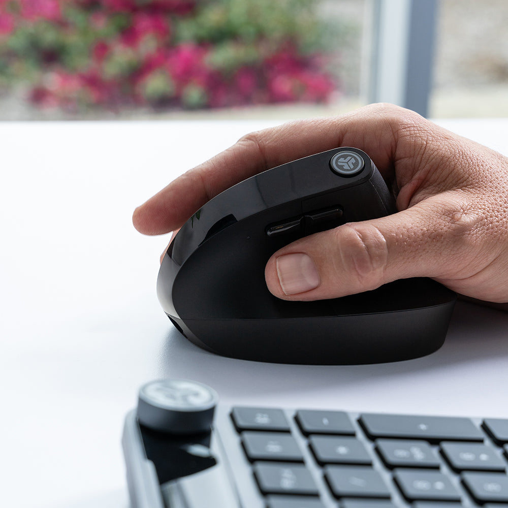 Jlab Computer Mouse JLab JBuds Ergonomic Wireless Vertical Mouse