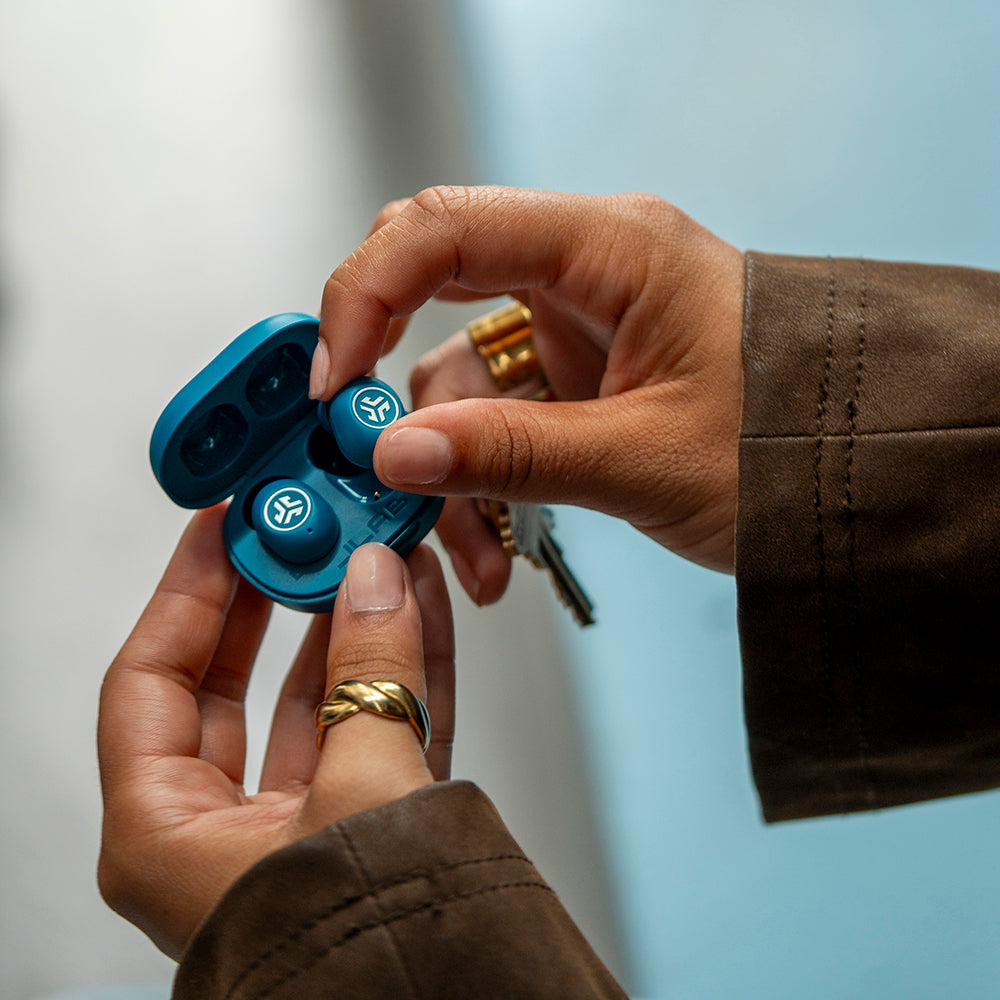 JBuds Mini ANC True Wireless Earbuds Blue