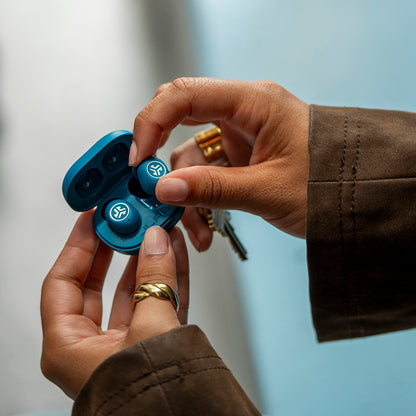 JBuds Mini ANC True Wireless Earbuds Blue