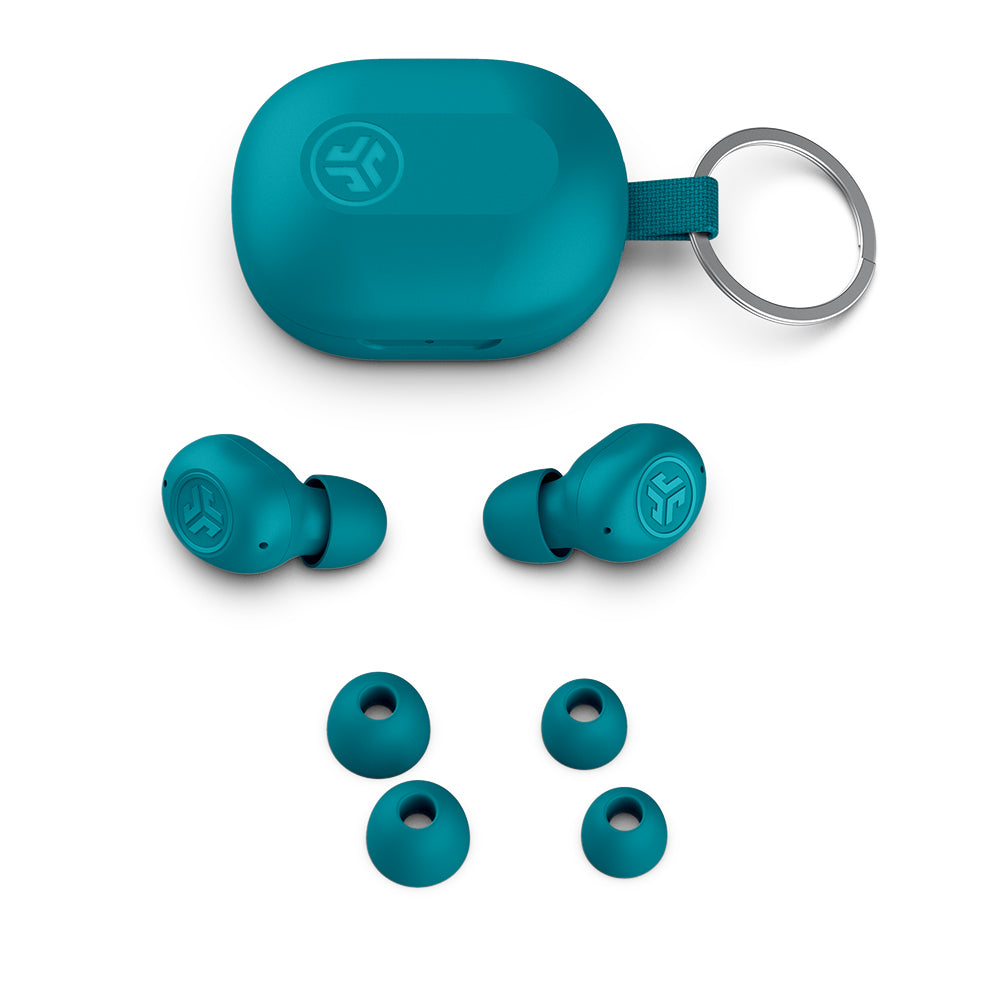 JLab JBuds Mini Earbuds Green Aqua