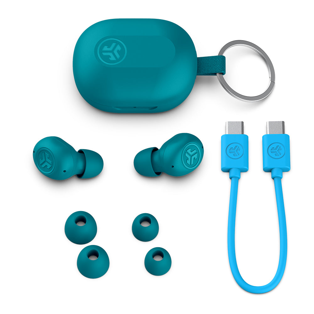 JLab JBuds Mini Earbuds Green Aqua| 39993202933832